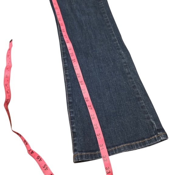 Michael Kors Flare Jeans Loose Size 10 TALL - Picture 8 of 11